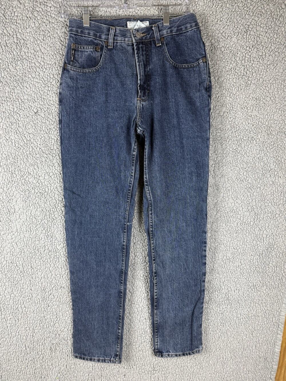 Vtg Armani Exchange Jeans Womens 6R Blue Straight Leg USA Ladies Style J07